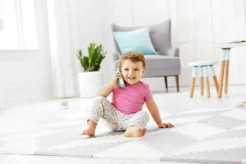 Vista 6 de Skip Hop Juguete telefónico para bebés: teléfono celular de zoológico, unicornio