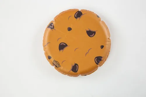 Vista 4 de Monster Disc Can Toss - Juego de piscina, objetivo flotante inflable con discos de lanzamiento de galletas, juego de agua para fiestas en la piscina