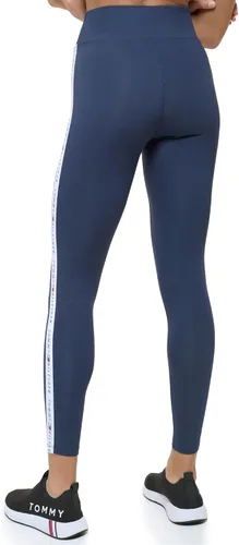 Vista 3 de Tommy Hilfiger Leggings elásticos de tiro alto con logotipo para mujer