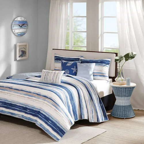 Vista 7 de Bernhard Products Reloj de pared rústico de playa de 12 pulgadas, redondo, silencioso sin tictac, de cuarzo, funciona con pilas, aspecto de madera