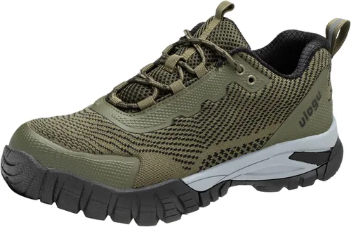 Vista 32 de ulogu Zapatos de senderismo impermeables para hombres y mujeres, cómodos, ligeros, antideslizantes, para caminar todo el día, para trabajar y caminar