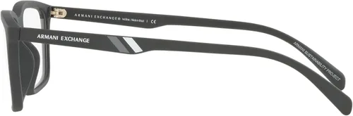 Vista 4 de AX ARMANI EXCHANGE Ax3089u - Marcos de anteojos cuadrados de ajuste universal para hombre