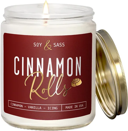 Vista 12 de Vela de pino, velas perfumadas de pino, velas de Navidad perfumadas – Vela de soja 'Pine Tree', con agujas de abeto, cedro cálido y sándalo