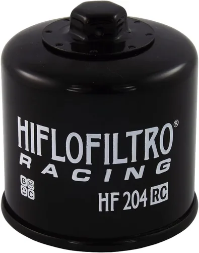 Vista 4 de HiFloFiltro HF204 Filtro de aceite estándar negro premium, individual (paquete de 2)