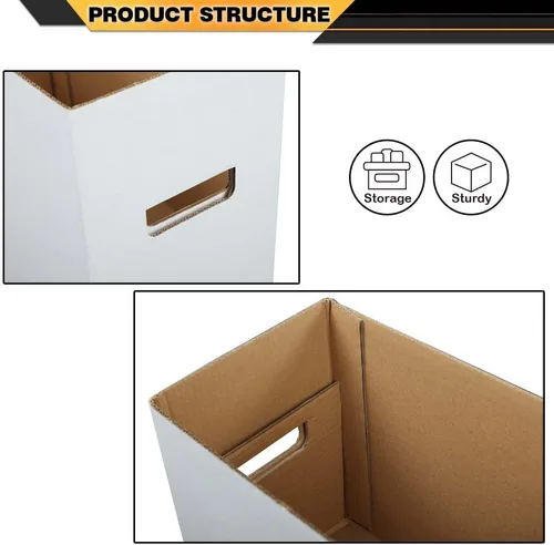Vista 4 de CNNELL Paquete de 3 cajas de almacenamiento de cómics