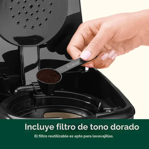 Vista 7 de Cuisinart Cafetera de 14 Tazas, Máquina de Café Programable PerfecTemp con Jarra de Vidrio, Configuración de 1-4 Tazas, Control de Fuerza de Acero