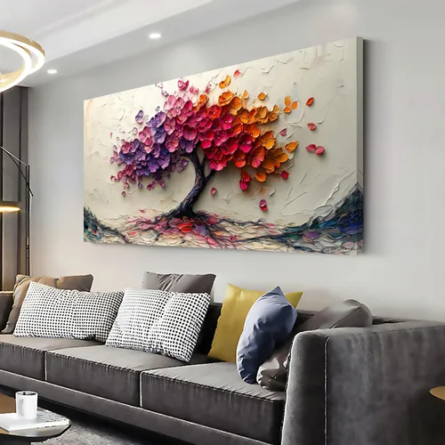 Vista 13 de GAFSING Lienzo decorativo para pared, diseño de luna dorada, paisaje urbano, impresiones en lienzo abstracto, pintura artística, imagen, decoración