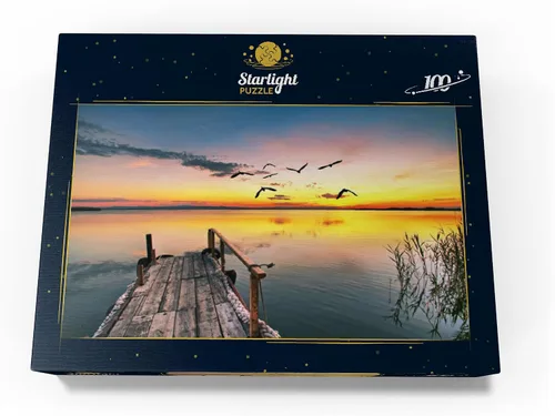 Vista 4 de MyPuzzle Pier in The Clouds - Rompecabezas prémium de 100 piezas para adultos