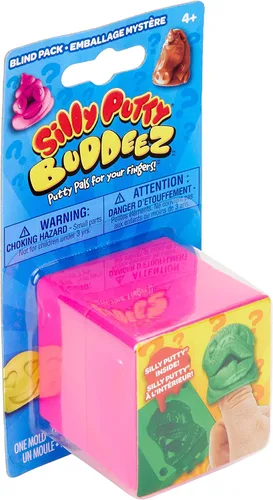Vista 3 de Crayola Silly Putty Buddeez, juguete sorpresa, regalo para niños de 4, 5, 6, 7 años