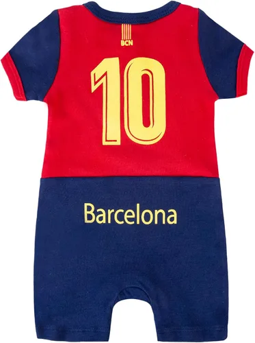 Vista 2 de BDONDON Camisetas deportivas para bebé, traje de fútbol para niño y niña, camiseta de fútbol para recién nacidos, ropa de mameluco de fútbol