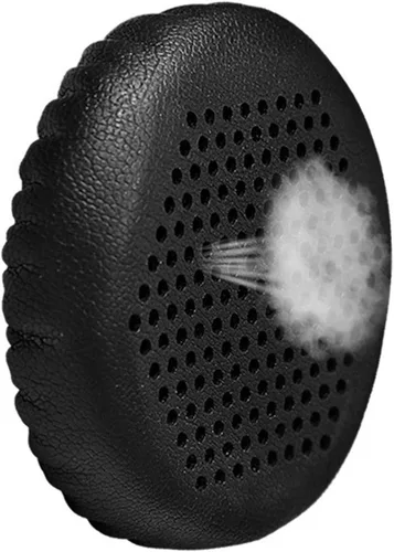 Vista 4 de W570BT - Almohadillas de repuesto de piel de proteína, piezas de reparación compatibles con auriculares Edifier W670BT, W570BT, W675BT (negro)