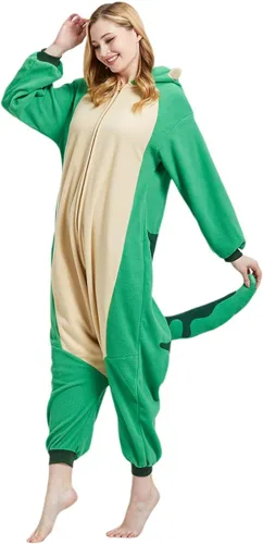 Vista 6 de DarkCom Unisex Adult Costume Pentaceratops Onesie Sleepwear Pajamas