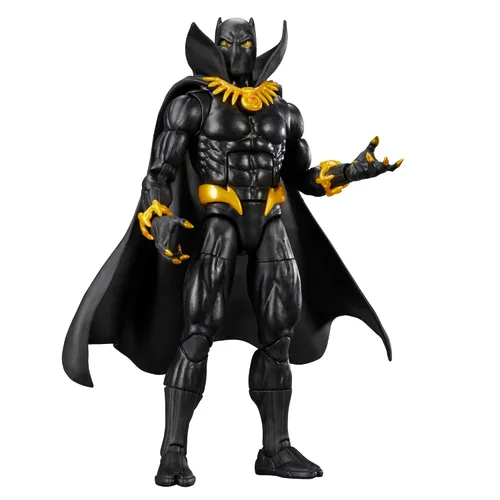 Vista 4 de Marvel Legends Series Black Panther, Figura de acción coleccionable de Comics de 6 pulgadas