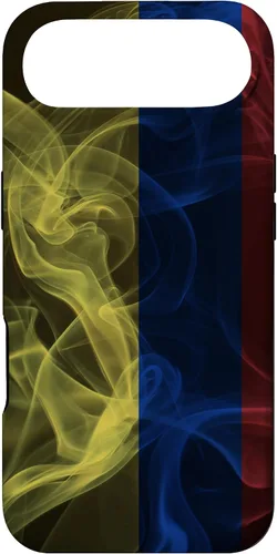 Vista 27 de Smoky Colombia Flag - Funda de orgullo colombiano para iPhone 17