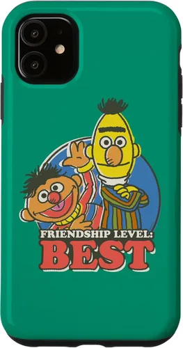 Vista 5 de iPhone 14 Sesame Street Bert & Ernie Nivel de amistad: el mejor estuche