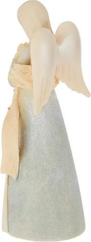 Vista 2 de Enesco Foundations Guardian Angel Watch Over You - Figura de 4.72 pulgadas, multicolor