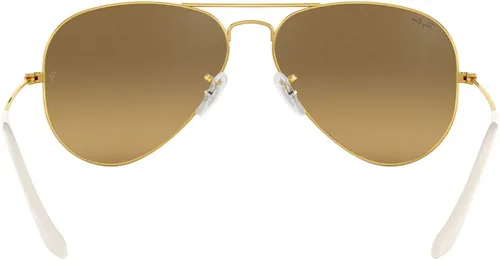 Vista 7 de Ray-Ban Rb3025 Classic - Lentes de sol con espejo, diseño de aviador para mujer