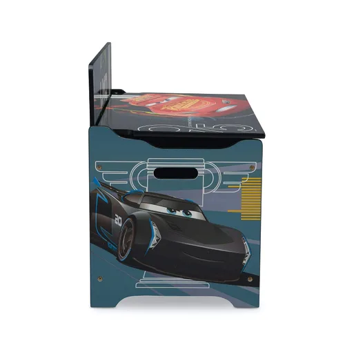 Vista 6 de Delta Children Caja de juguetes de lujo, Disney/Pixar Cars