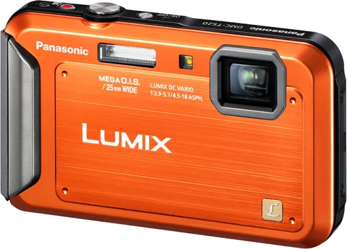 Vista 4 de Panasonic Lumix TS20 16.1 MP TOUGH Cámara digital impermeable con zoom óptico 4x (naranja) (Modelo antiguo)