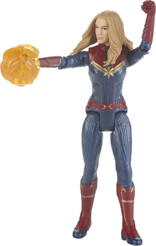 Vista 5 de Avengers Marvel Endgame Captain Marvel Figura de 6 pulgadas