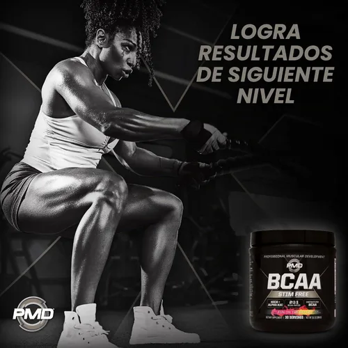 Vista 9 de PMD Sports BCAA Stim-Free Fun On The Beach Flavor - 30 porciones Diversión en la playa