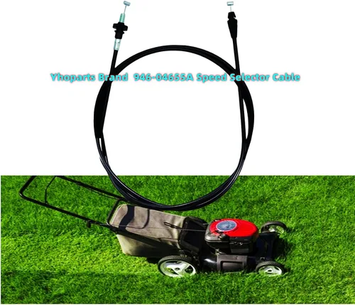 Vista 2 de 746-04655A 946-04655A Cable selector de velocidad para cortacésped MTD 2010-2017 reemplaza el cable de control de accionamiento 746-04655 946-04655