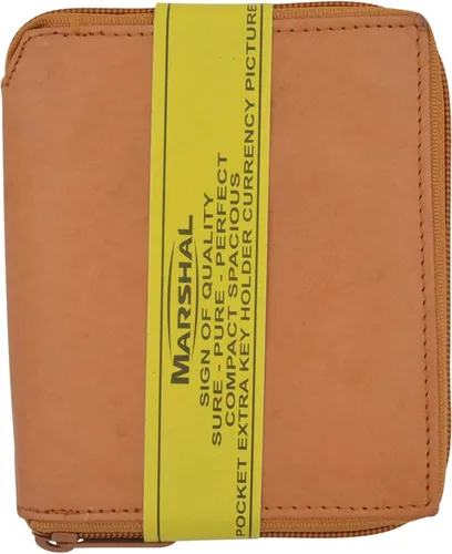Vista 8 de Masrhal Wallet Billetera Hipster para hombre con cremallera y cremallera más