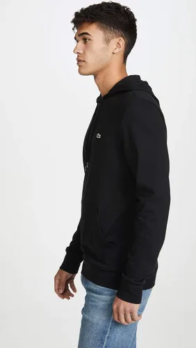 Vista 5 de Lacoste - Camiseta de manga larga de algodón con capucha para hombre