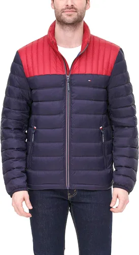 Vista 35 de Tommy Hilfiger Chaqueta acolchada plegable con aislamiento de plumón real para hombre Negro