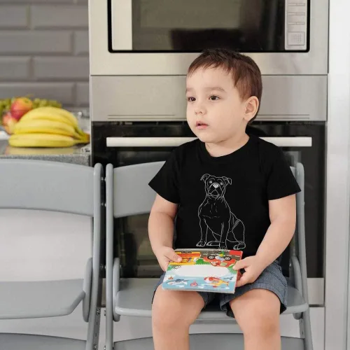 Vista 2 de American Bully Dog' Children'sKid's Cotton T-Shirts (TS030273)
