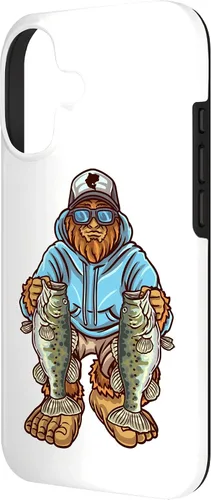 Vista 2 de Funda para iPhone 17, diseño de pescador de pie grande
