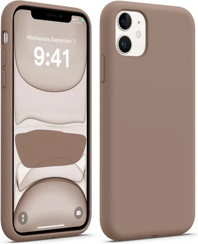 Vista 18 de AOTESIER Compatible con Funda iPhone 11, [Silicona de Grado Alimenticio] Protección Completa de Cuerpo Completo contra Caídas a Prueba de Golpes