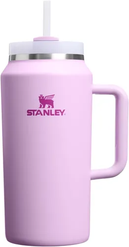 Vista 39 de STANLEY Quencher H2.0 Vaso Térmico con asa y pajilla, 64 onzas, tapa Flowstate de 3 posiciones, gran capacidad para viajes y deportes, vaso de acero