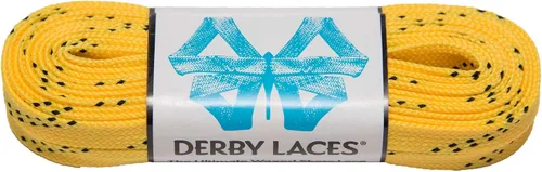 Vista 7 de Encaje encerado de 60 pulgadas para patinaje - Derby Laces para Roller Derby, hockey y patines de hielo, y botas