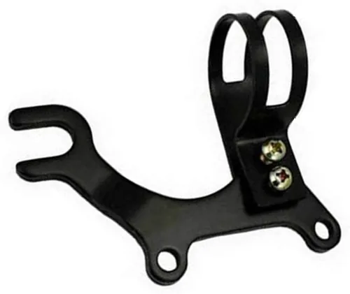 Vista 4 de BlueSunshine 1 unids 20/1.252 in ajustable MTB bicicleta freno soporte convertidor marco adaptador soporte de montaje