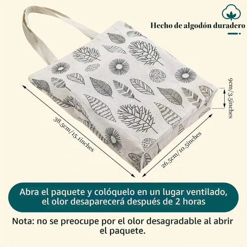 Vista 3 de Weewooday 4 bolsas reutilizables de lona, bolsas de lona reutilizables para compras, bolsas de maquillaje para mujeres