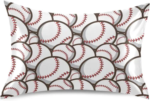 Vista 22 de Fundas de almohada de seda con estampado negro de camión monstruo para cabello y piel, suave, transpirable, suave, refrescante, funda de almohada