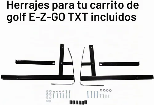 Vista 4 de GTW EZGO TXT (96-Up) Kit de caja de carga de acero