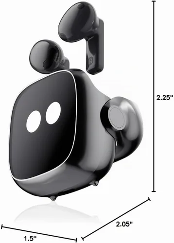 Vista 8 de Auriculares OSO AI con integración de ChatGPT y Claude, auriculares inteligentes inalámbricos Bluetooth con grabadora y asistente de reuniones