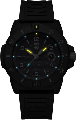 Vista 2 de Luminox - Navy Seal Foundation - Reloj Hombre 1.772 in - Diver Watch XS.3602.NSF - Relojes Hombre - Hecho en Suiza, Negro -, Diver