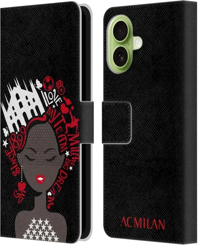Vista 76 de Head Case Designs Officially Licensed AC Milan Dream Big Children Leather Wallet Case Compatible with Apple iPhone 11