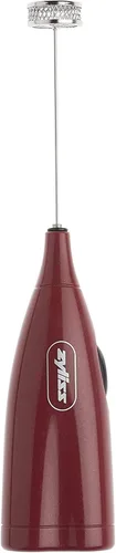 Vista 9 de Zyliss Varita espumadora de leche eléctrica de mano, mezclador de bebidas versátil, espumador para café, capuchinos, lattes o batidos para una