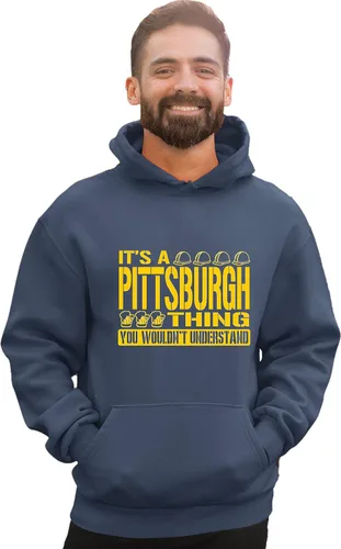 Vista 21 de Go All Out Sudadera con capucha It's A Pittsburgh Thing You Wouldn't Understand para hombre y mujer