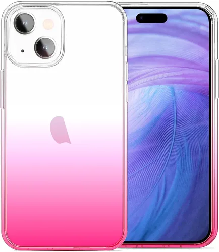 Vista 46 de JJGoo Funda transparente compatible con iPhone 15 Pro, funda de teléfono de TPU suave y transparente, funda antigolpes transparente a prueba