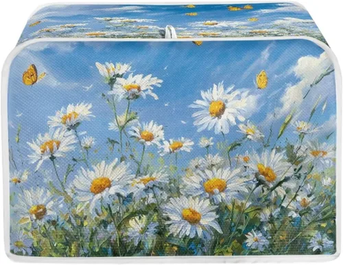 Vista 28 de Xoenoiee Funda protectora para tostadora con estampado de águila y bandera estadounidense del 250 aniversario, a prueba de polvo e impermeable
