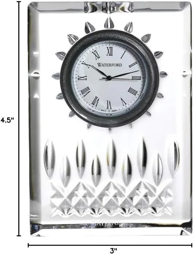Vista 2 de Waterford Reloj Lismore, 4.5", transparente