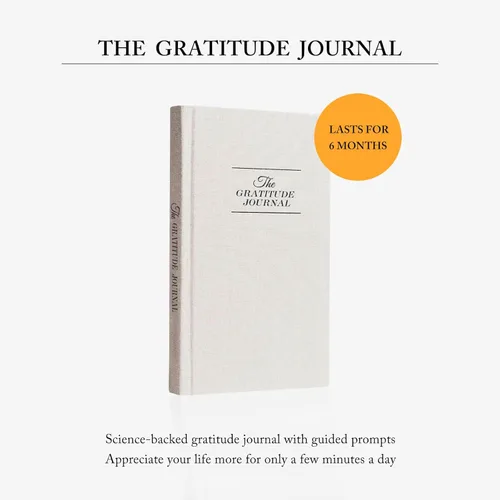 Vista 5 de El Diario de Gratitud - para más atención plena, felicidad, vibraciones positivas, afirmaciones, productividad y autorreflexión - Diario diario sin
