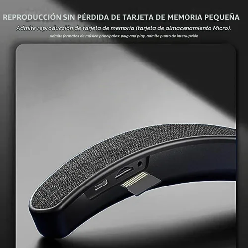 Vista 4 de Altavoz de cuello, Altavoces de sonido envolvente estéreo con banda