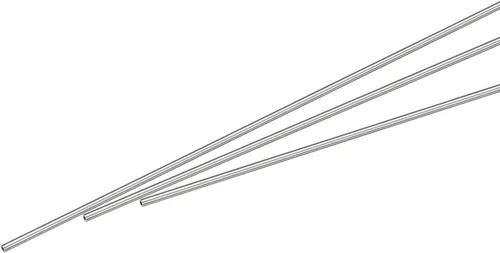 Vista 91 de Uxcell Tubo capilar de acero inoxidable 304, OD 0.4 mm x 0.1 mm de grosor de pared, 250 mm de longitud, tubo metálico para maquinaria industrial