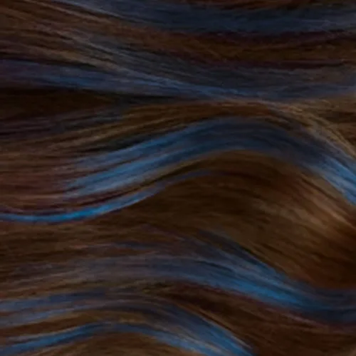 Vista 8 de L'Oreal Paris - Maquillaje temporal para el cabello de 1 día para morenas, azul 60, 1 onza líquida